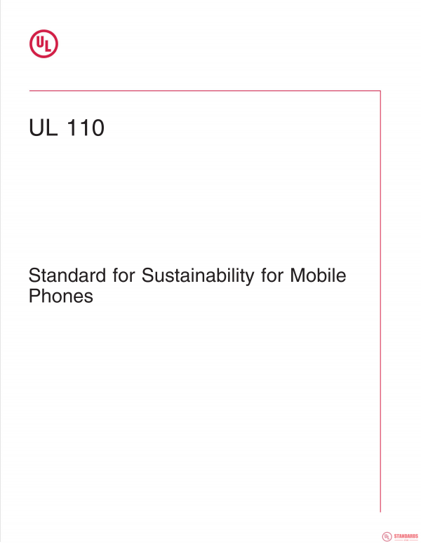 UL 110 PDF